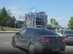 Развернувшегося через двойную сплошную водителя нашла полиция Анапы