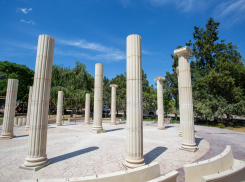 Новая фотозона появится в Витязево под Анапой – ротонда в греческом стиле