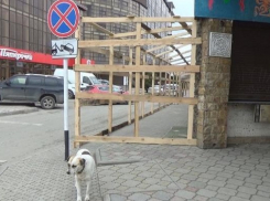 В Анапе, на Пионерском проспекте, снесли незаконное сооружение