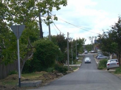 В Витязево под Анапой заасфальтировали участок улицы Лиманной