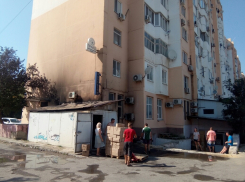 Стали известны подробности пожара в Анапе на улице Стахановской