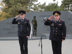 В Анапе открыли мемориал сотрудникам МВД, погибшим при исполнении служебного долга