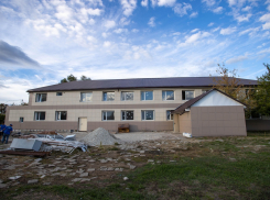 В Рассвете под Анапой подходит к концу капитальный ремонт школы