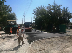 В станице Гостагаевской под Анапой начался масштабный ремонт дорог