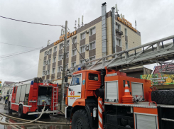Подробности пожара в Анапе возле Центрального рынка
