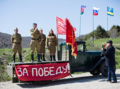 В Варваровке под Анапой провели реконструкцию, посвященную подвигу Дмитрия Калинина