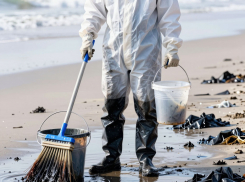 Анапскому активисту грозит штраф за уборку мазута на пляже