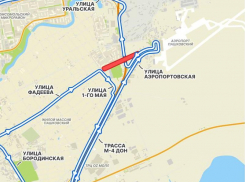 С 6 по 20 декабря полностью закроют Фадеевский путепровод в Краснодаре