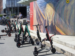 В Анапе начнут штрафовать за незаконное размещение пунктов проката самокатов