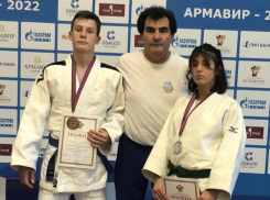 Анапчане достойно показали себя на турнире по дзюдо в Армавире