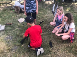 Как анапские казачата в поход ходили: фоторепортаж с места событий