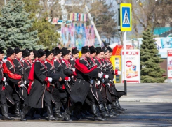  Анапские казаки готовятся к параду, который пройдёт в Краснодаре
