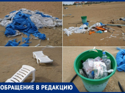 Сломанные шезлонги и кучи мусора – анапчанин о пляжах после сезона