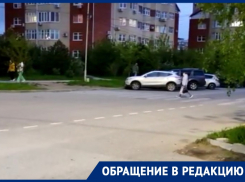 Анапчанин просит убрать недействующий пешеходный переход