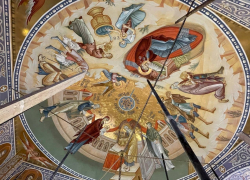 В Анапе к празднику Светлой Пасхи художники завершили роспись храма 