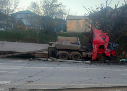 Жёсткое массовое ДТП с грузовиком произошло в Супсехе под Анапой