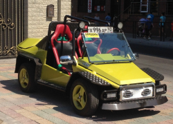 В Анапе продается чудо-кабриолет с сердцем Ваз 2106 и ходовой от жабчика