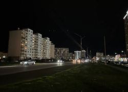 После публикации "Блокнота" на Супсехском шоссе в Анапе включили фонари