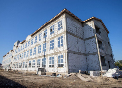 Новый корпус школы в станице Анапской готов на 70%