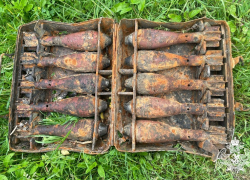  На берегу Бугазской косы в Анапе нашли гранату времен войны, а под Туапсе сразу 10 мин