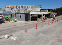 Незаконно установленный шлагбаум демонтировали на Большом Утрише под Анапой