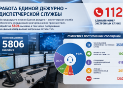 В Анапе за неделю ЕДДС обработала более 5,8 тысячи вызовов