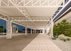 В аэропорту Анапы оборудуют систему крытых пешеходных галерей за 230 млн рублей