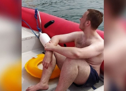 В Анапе с помощью дрона спасли утопающего