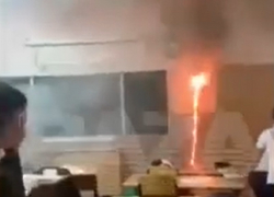 Подробности пожара в школе Анапы – учительница сама потушила возгорание