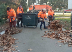 К Новому году на Пионерском проспекте Анапы и Витязево устроили генеральную уборку