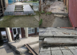 Тротуары формата «Недоступная среда» показали общественники Анапы мэрии