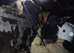 Ночью возник пожар в доме в Уташе под Анапой 