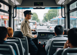 Пассажирка пожаловалась на неадекватного водителя автобуса в Анапе