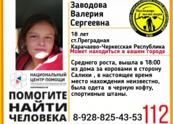 Пропавшая Валерия Заводова может находиться в Анапе