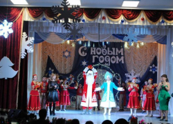 Дед Мороз, Снегурочка и чиновники создавали праздничное настроение по всей Анапе