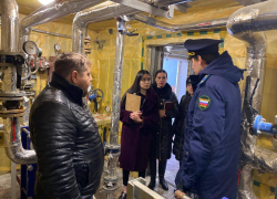 Сотрудники прокуратуры и мэрии Анапы приехали в "Горгиппию" для проверки теплоснабжения