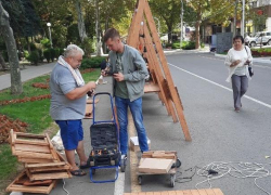 Арт-авеню в Анапе разбирают