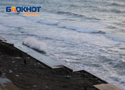 В Анапе объявлено штормовое предупреждение