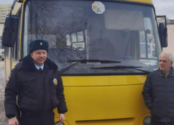 Водитель автобуса в Анапе подрезал другого автомобилиста и был найден полицией