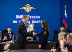 В Анапе наградили лучших сотрудников полиции