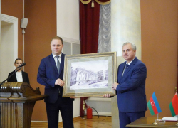 Мэр Анапы Василий Швец поздравил Город-побратим Гомель с Днем основания