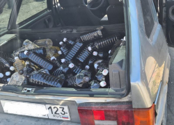 Житель Супсеха продавал в Анапе алкоголь прямо из автомобиля