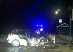 Водителя вытащили: на автодороге Анапа – Сукко вспыхнул автомобиль 