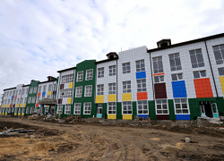 Строительство нового корпуса школы в станице Анапской подходит к концу