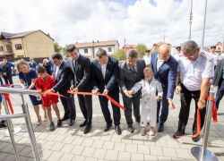 Сегодня в Анапе на улице Станичной открыли новый Центр единоборств