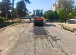 В Анапе и сёлах продолжают ремонтировать дороги и тротуары