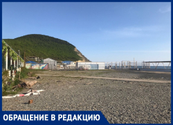 Ужасное состояние пляжа в Сукко шокировало анапчанку 