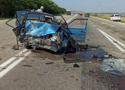 На дороге Варениковская - Анапа ДТП на встречке. Пострадали три человека