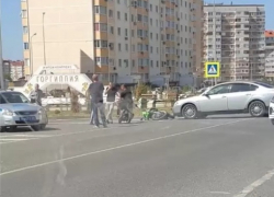 В Анапе в ДТП с мотоциклом пострадал подросток