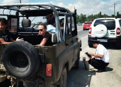 В Анапе арестовали 16 джипов и квадроциклов